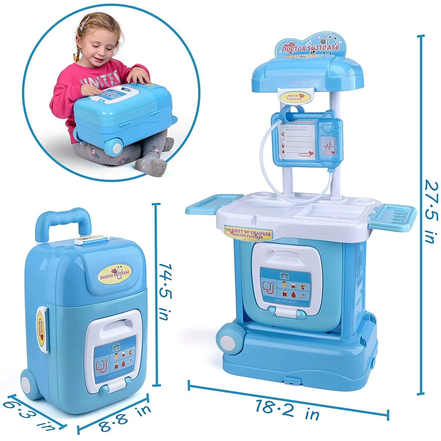 15-Piece: Ondekt Kids Doctor Set