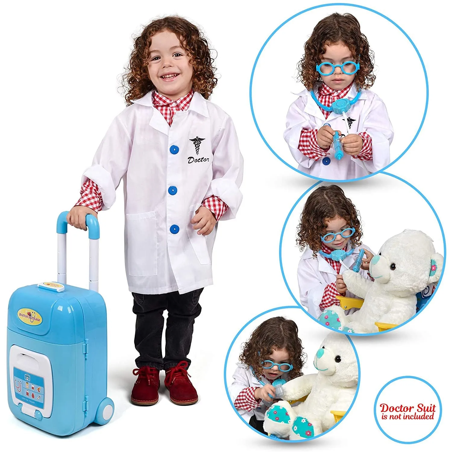 15-Piece: Ondekt Kids Doctor Set