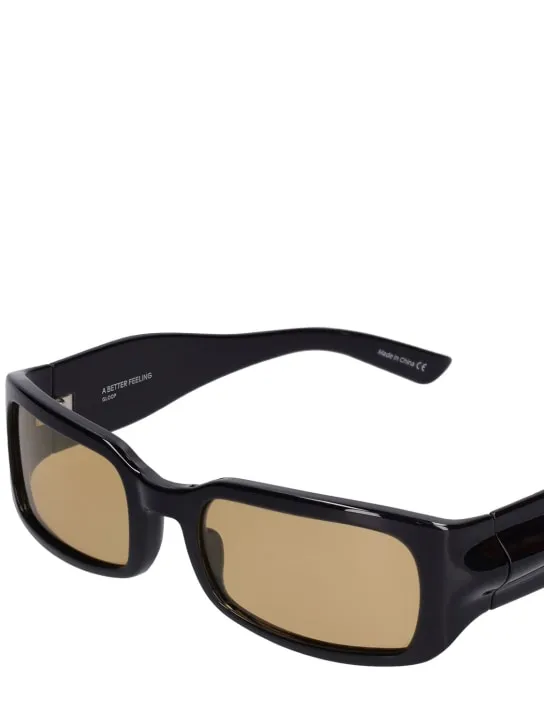 A BETTER FEELING   Gloop Black Amber sunglasses 