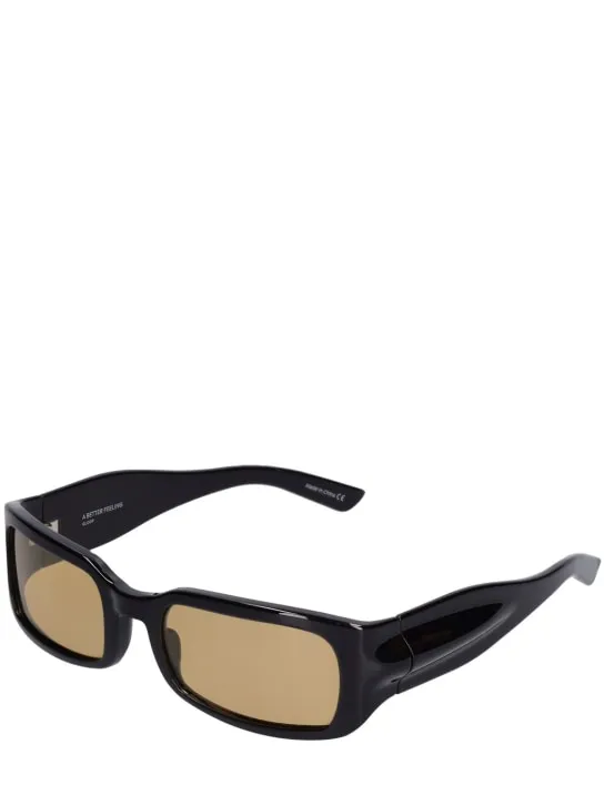 A BETTER FEELING   Gloop Black Amber sunglasses 