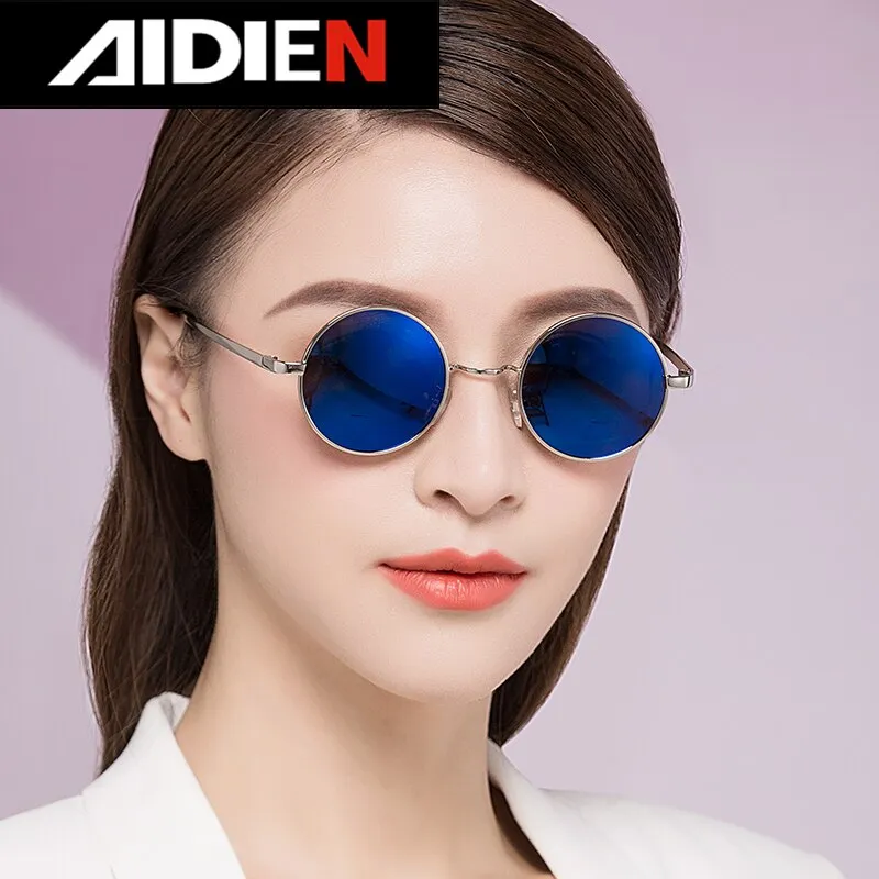 Aidien Unisex Full Rim Square Reading Polarized Sunglasses