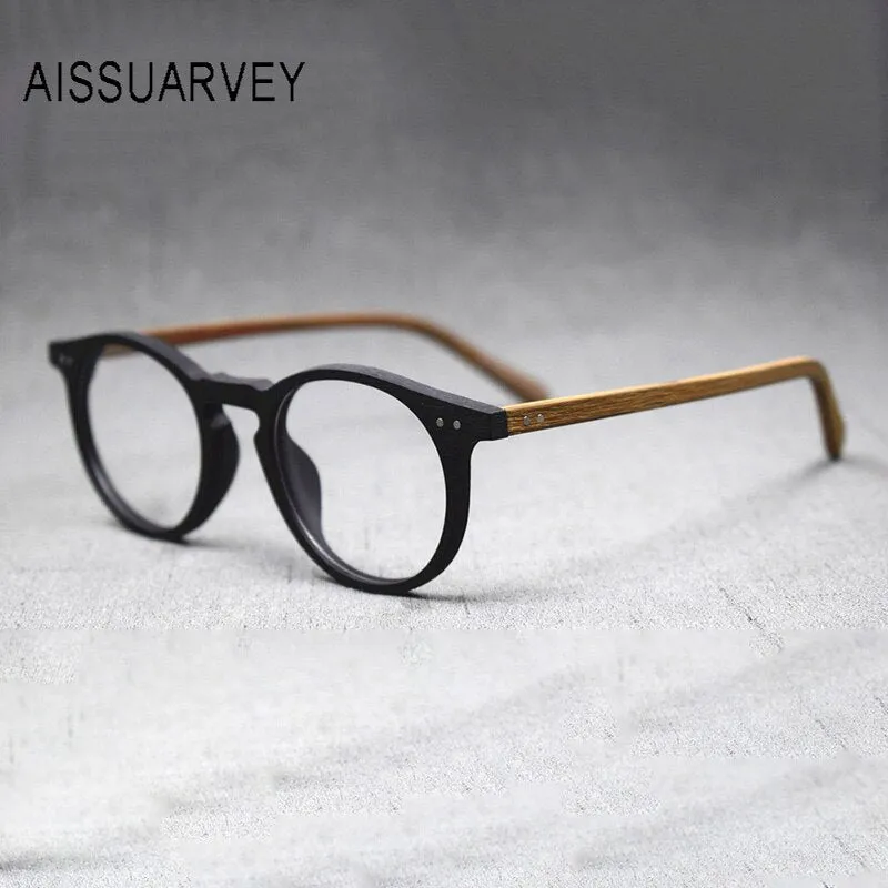 Aissuarvey Handcrafted Unisex Full Rim Acetate Frame Eyeglasses As10031