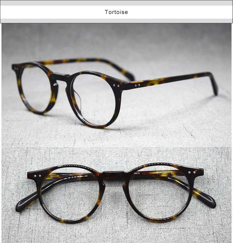 Aissuarvey Handcrafted Unisex Full Rim Acetate Frame Eyeglasses As10031