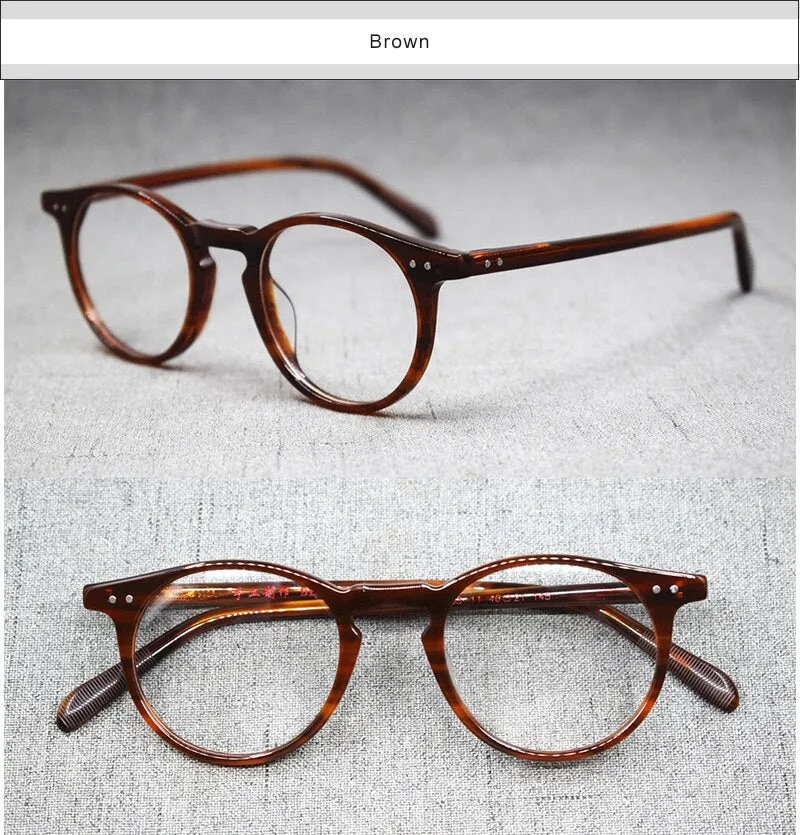 Aissuarvey Handcrafted Unisex Full Rim Acetate Frame Eyeglasses As10031