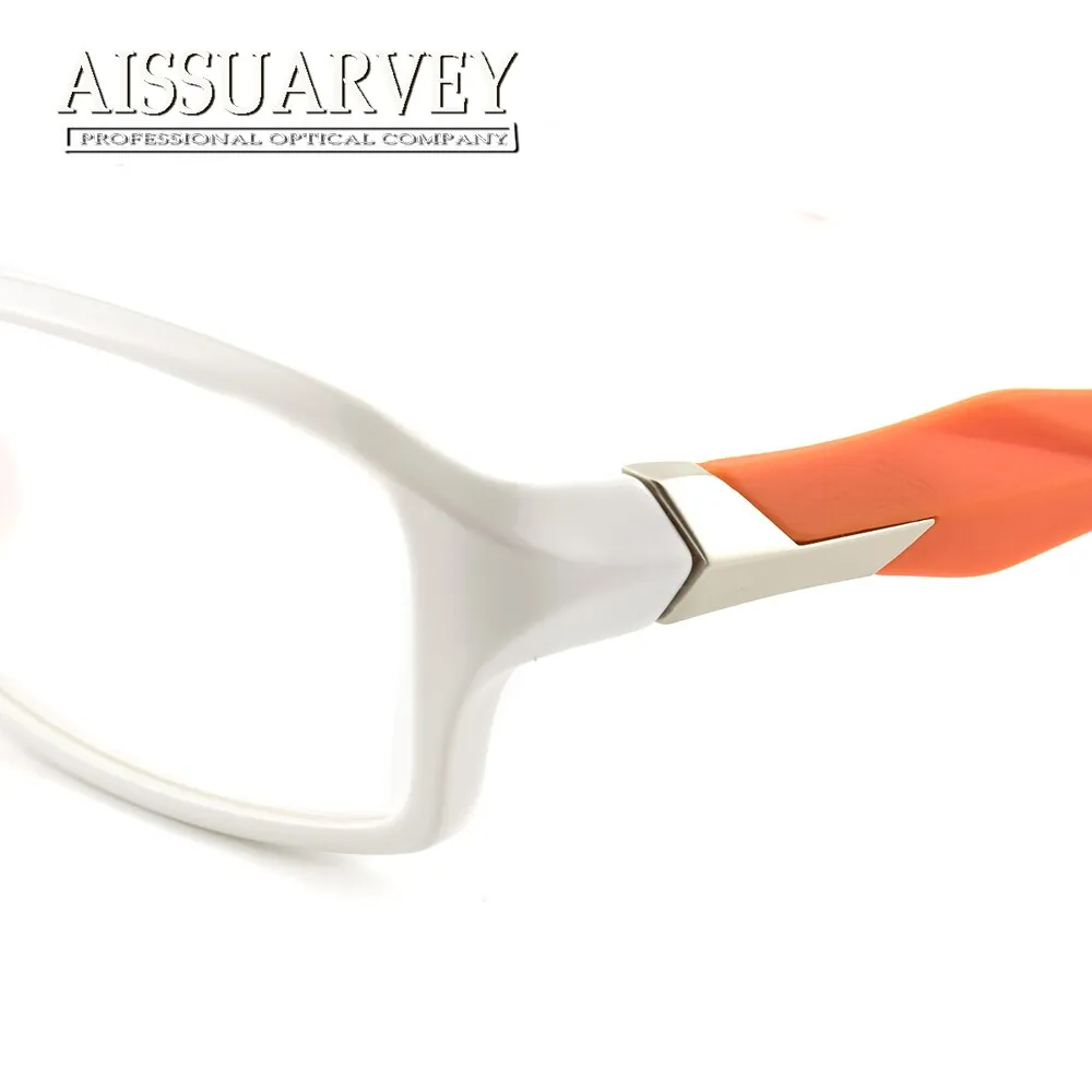 Aissuarvey Men's Full Rim Plastic Titanium Sport Frame Eyeglasses As6059