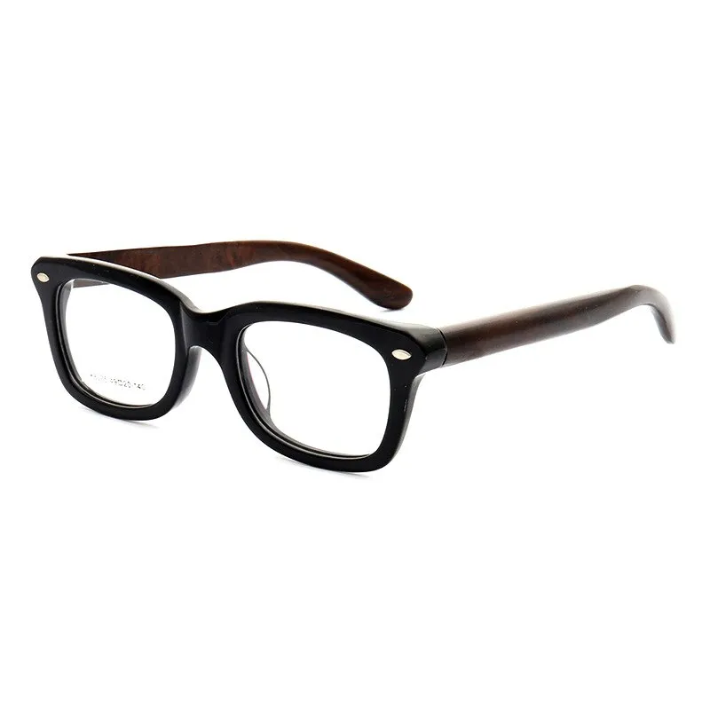 Aissuarvey Unisex Full Horn Rim Acetate Frame Eyeglasses K8075