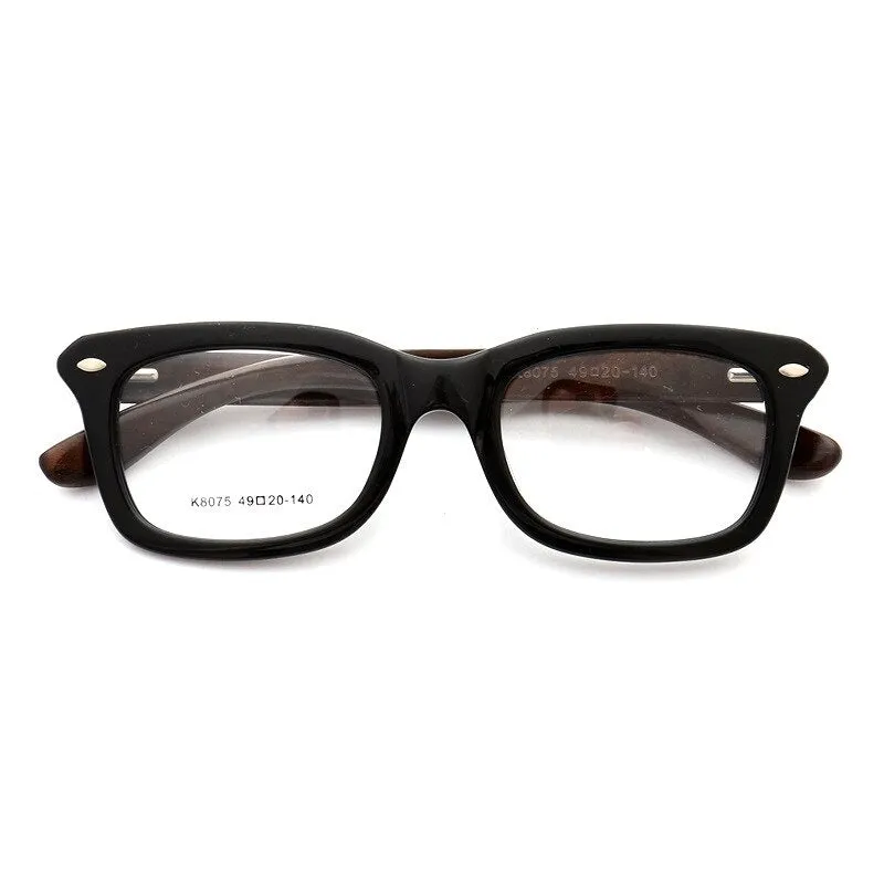 Aissuarvey Unisex Full Horn Rim Acetate Frame Eyeglasses K8075