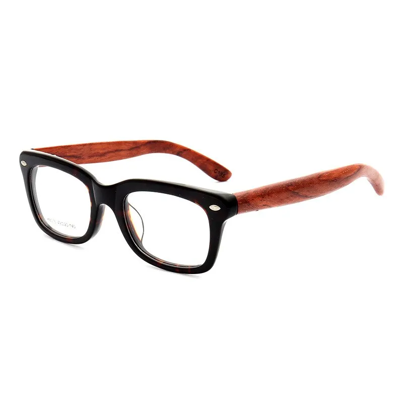 Aissuarvey Unisex Full Horn Rim Acetate Frame Eyeglasses K8075