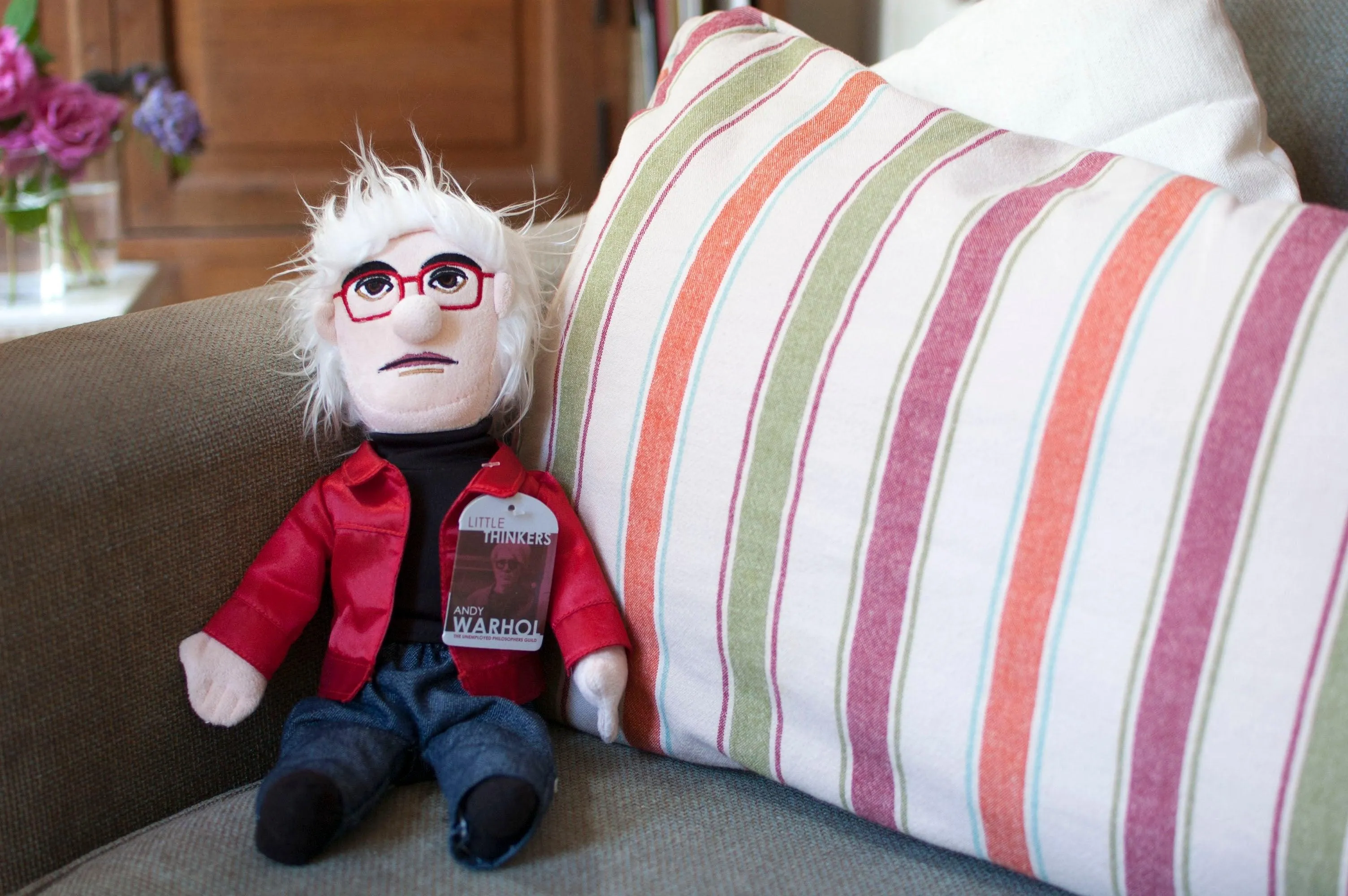 Andy Warhol Plush Doll