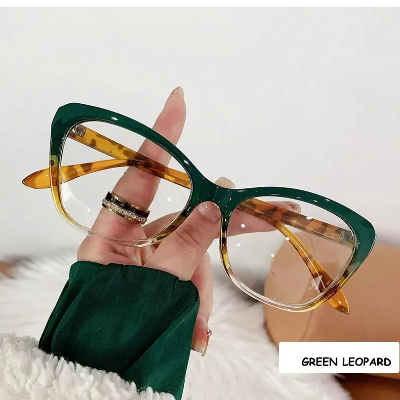 Anti Blue Light Blocking Cat Eye Oculos Mujer Glass Women Brand Fashion Luxury Designer Optical Eyeglasses Frame Classic Eyewear