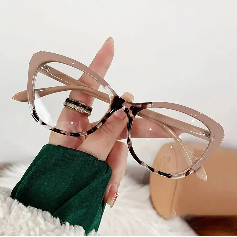 Anti Blue Light Blocking Cat Eye Oculos Mujer Glass Women Brand Fashion Luxury Designer Optical Eyeglasses Frame Classic Eyewear