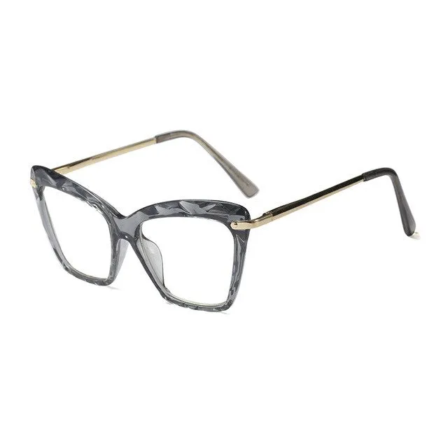 Bclear Women Cat Eye Eyeglasses Spectacles Transparent 97533