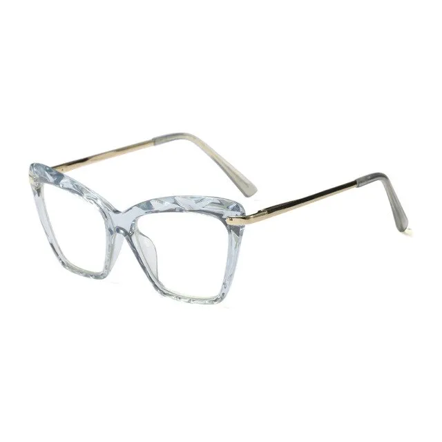 Bclear Women Cat Eye Eyeglasses Spectacles Transparent 97533