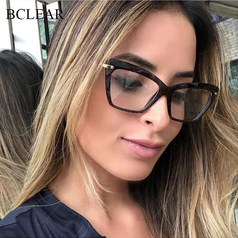 Bclear Women Cat Eye Eyeglasses Spectacles Transparent 97533