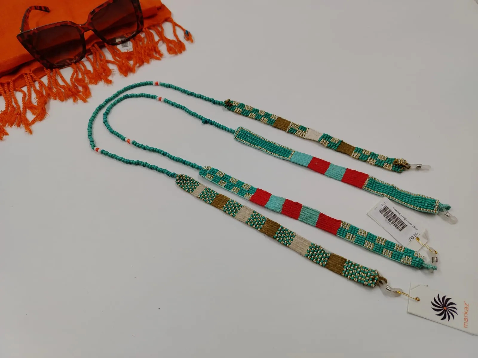 Beaded Eyeglasses Strap