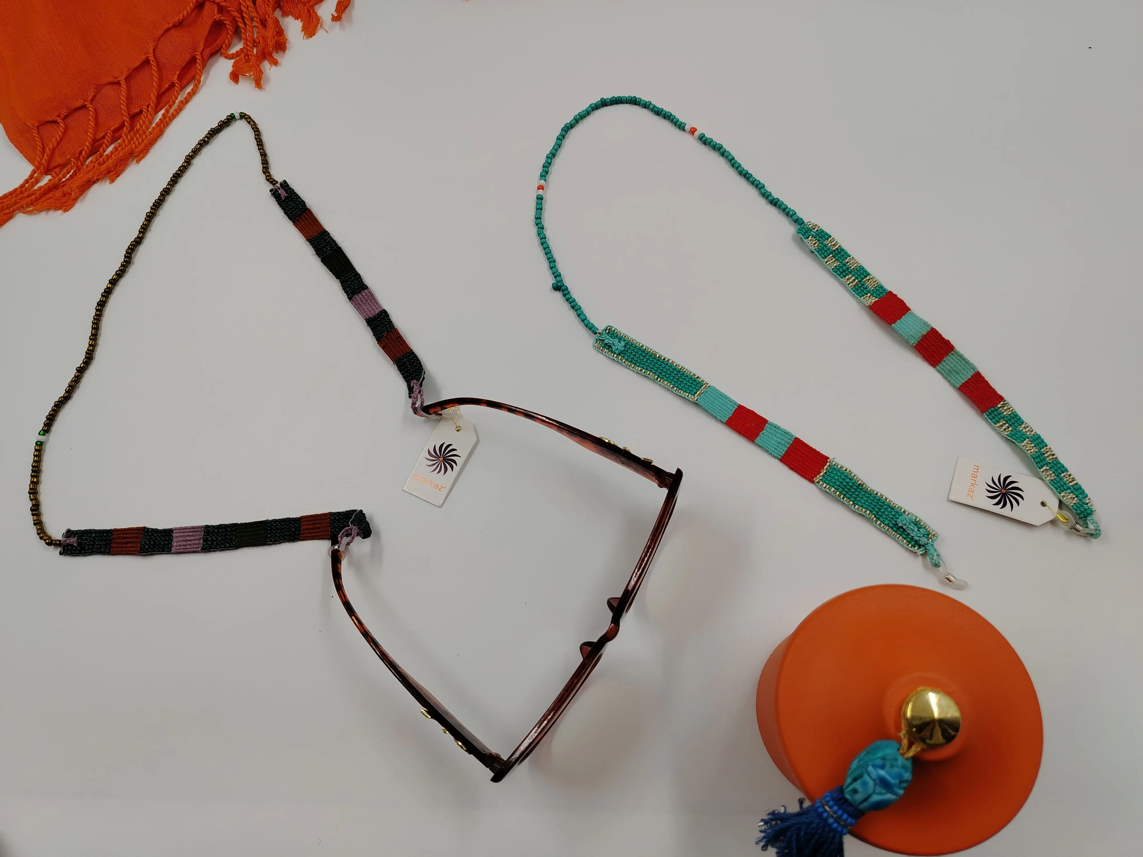 Beaded Eyeglasses Strap