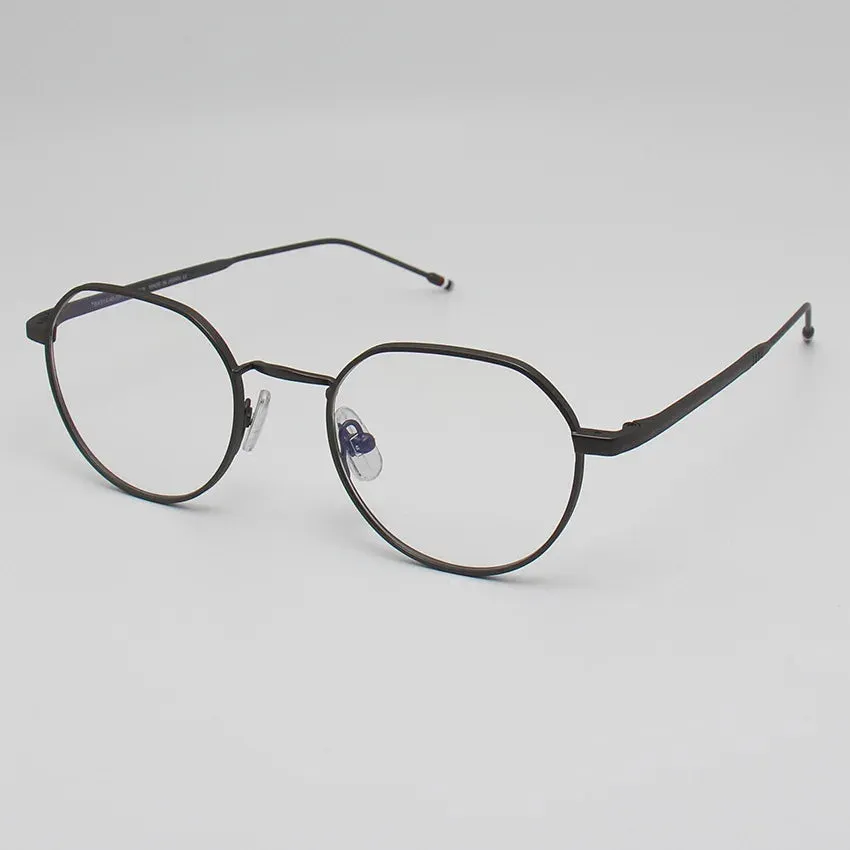 Black Mask Unisex Full Rim Alloy Eyeglasses T914