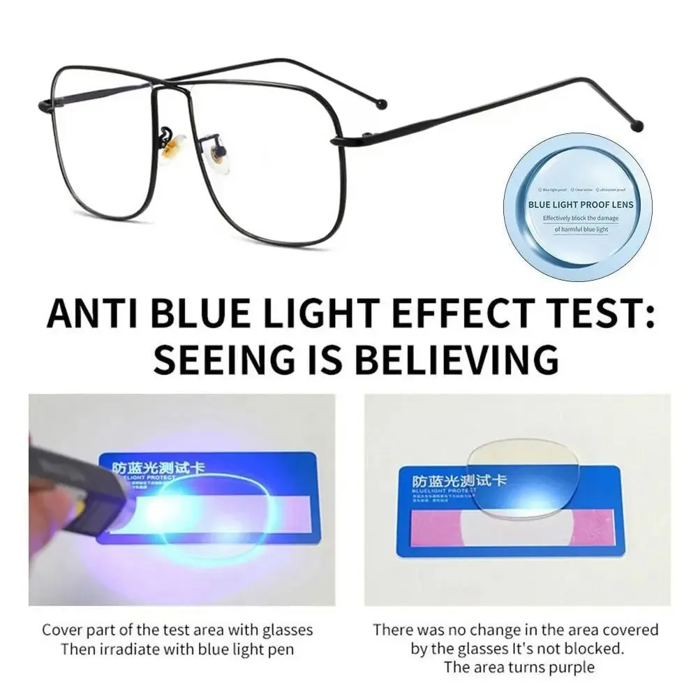 Blue Light Blocking Women Designers Eyeglasses Optical Spectacle Computer Eye Protection Glass Fashion Eyewear