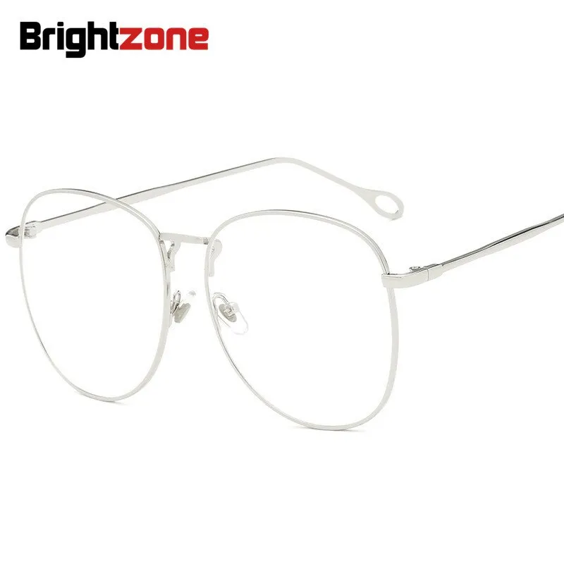 Brightzone Unisex Eyeglasses Full Rim Square Alloy