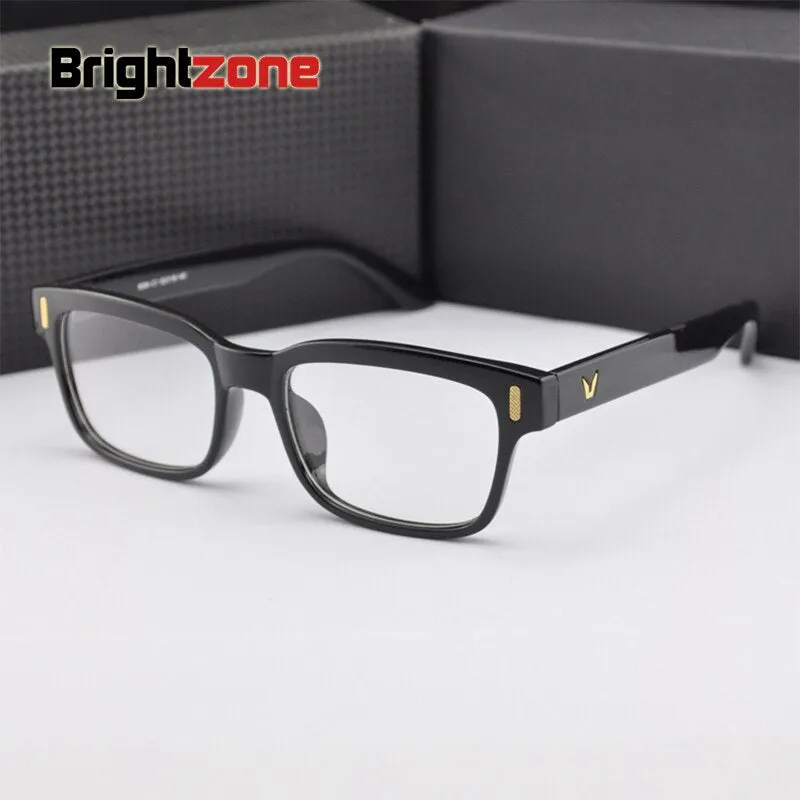 Brightzone Unisex Full Rim Oval Eyeglasses Acetate 8084