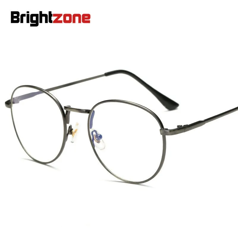 Brightzone Unisex Full Rim Round Titanium Eyeglasses 5025