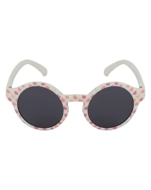 Carlton London Black Lens & Pink Round Sunglasses For Girl