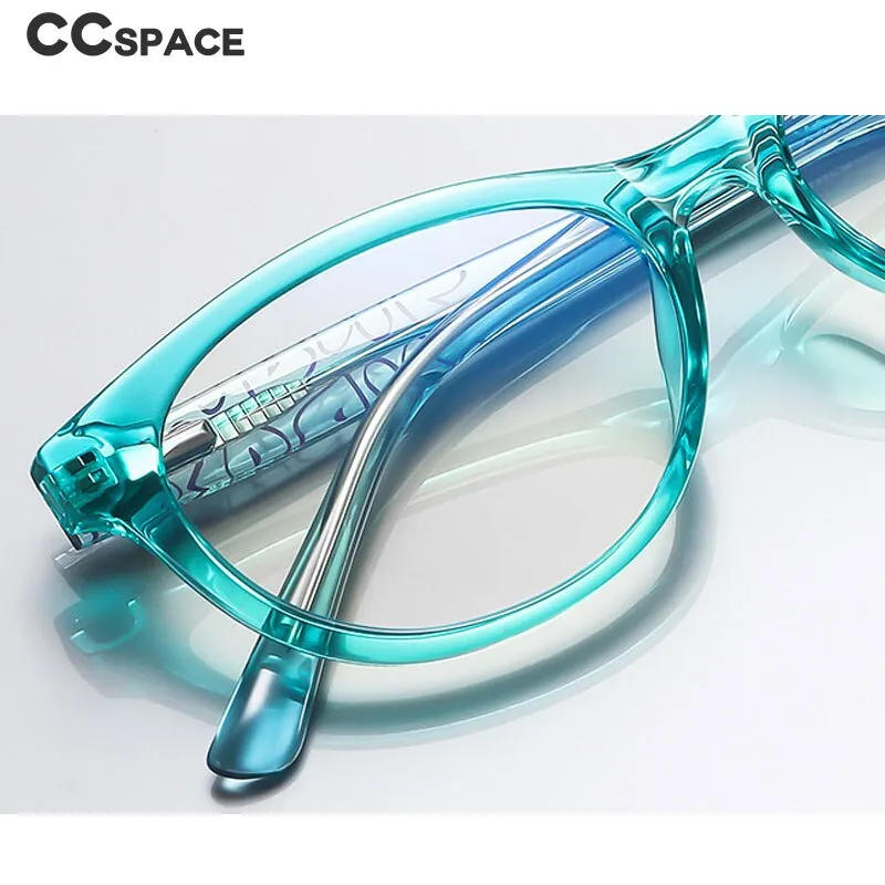 CCspace Children's Unisex Full Rim Tr 90 Cat Eye Frame Eyeglasses 54573