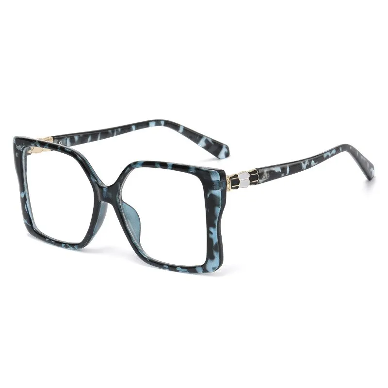 CCspace Unisex Full Rim Large Square Acetate Eyeglasses 55359