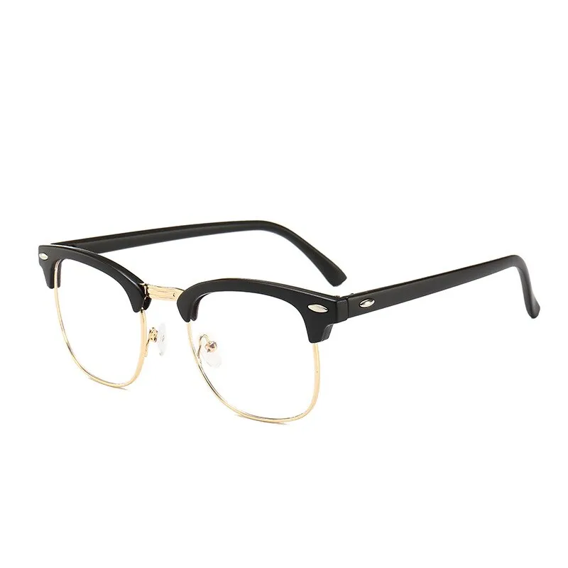 CCspace Unisex Full Rim Square Tr 90 Eyeglasses 54622