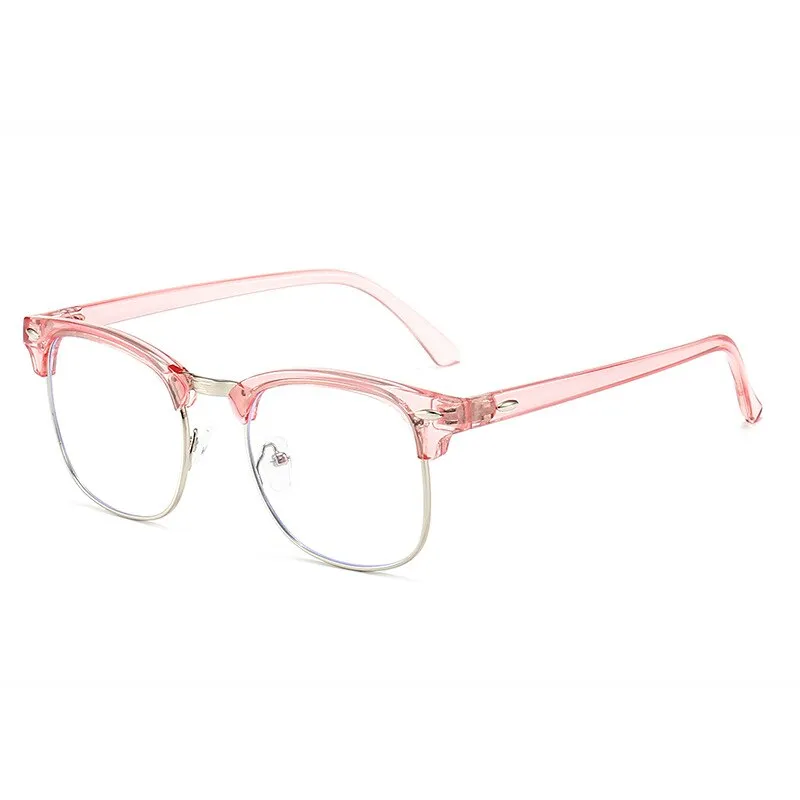 CCspace Unisex Full Rim Square Tr 90 Eyeglasses 54622