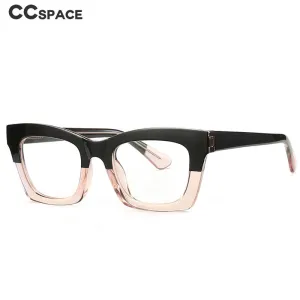 CCspace Women's Full Rim Cat Eye Tr 90 Titanium Frame Eyeglasses 49524