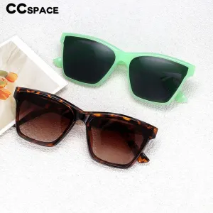 CCspace Women's Full Rim Square Acetate Frame Sunglasses 53257