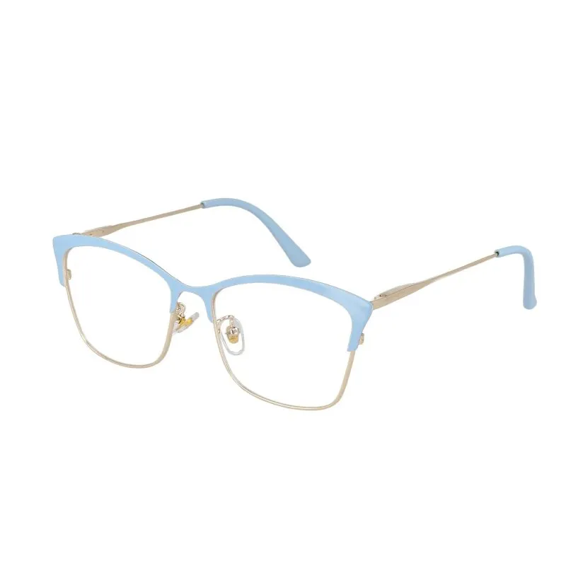 CCspace Women's Full Rim Square Cat Eye Tr 90 Alloy Frame Eyeglasses 51097