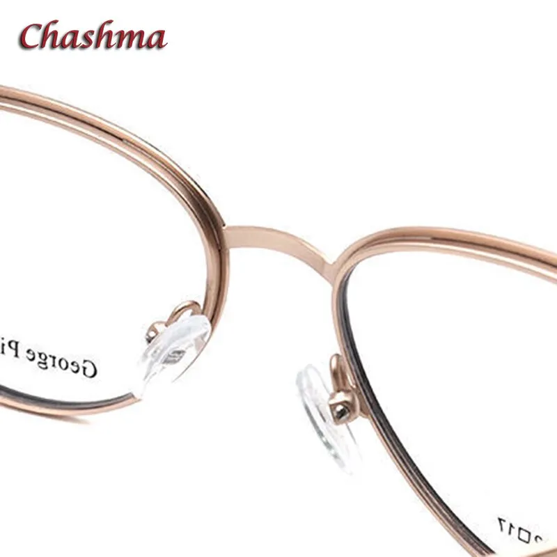 Chashma Ochki Women's Full Rim Triangel Cat Eye Alloy Eyeglasses 806