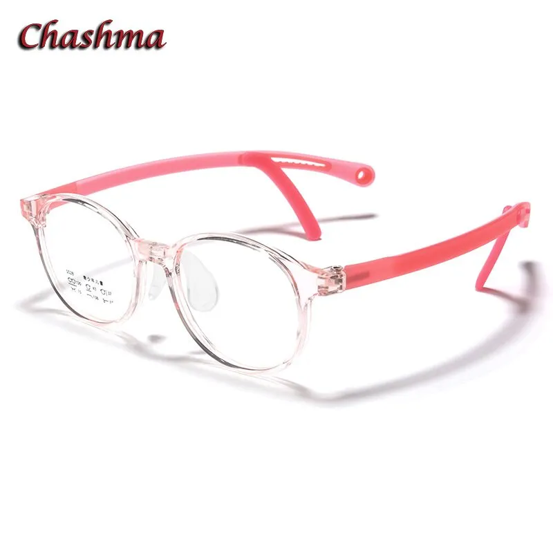 Chashma Unisex Children's Full Rim Round Tr 90 Titanium Eyeglasses 5028