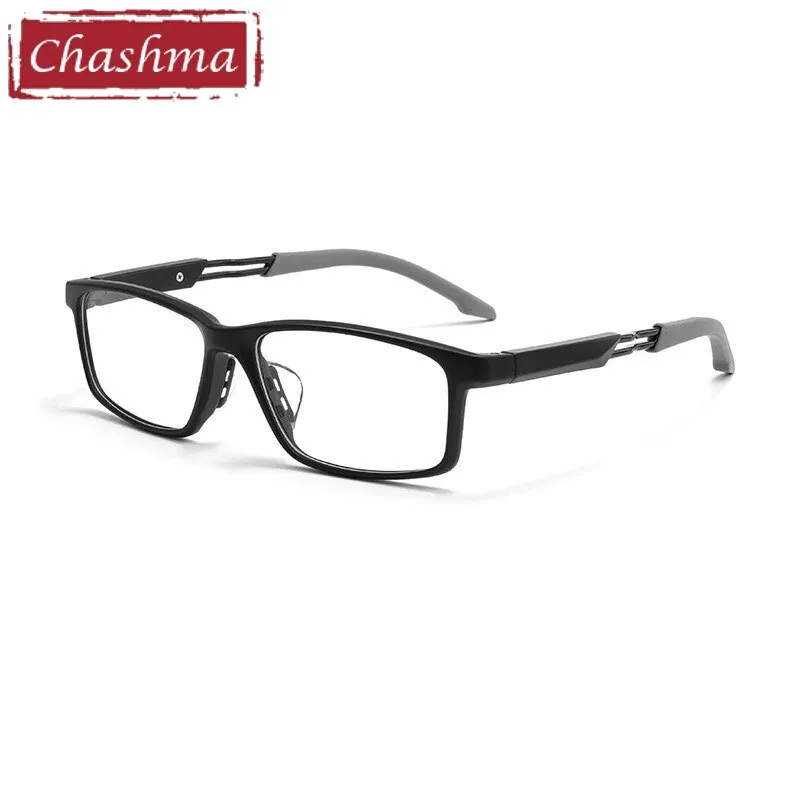 Chashma Unisex Full Rim Square Tr 90 Sport Eyeglasses 6021