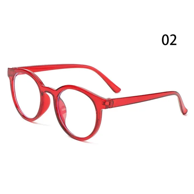 Children's Round Anti-blue Light Eyeglasses with Ultra Light Frame