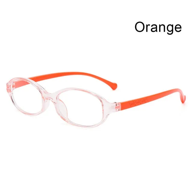 Children's Round Anti-blue Light Eyeglasses with Ultra Light Frame