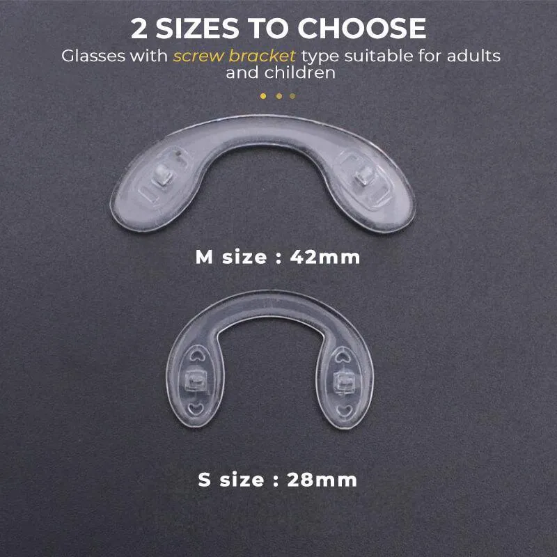 Comfy Silicone Eyeglasses Pads