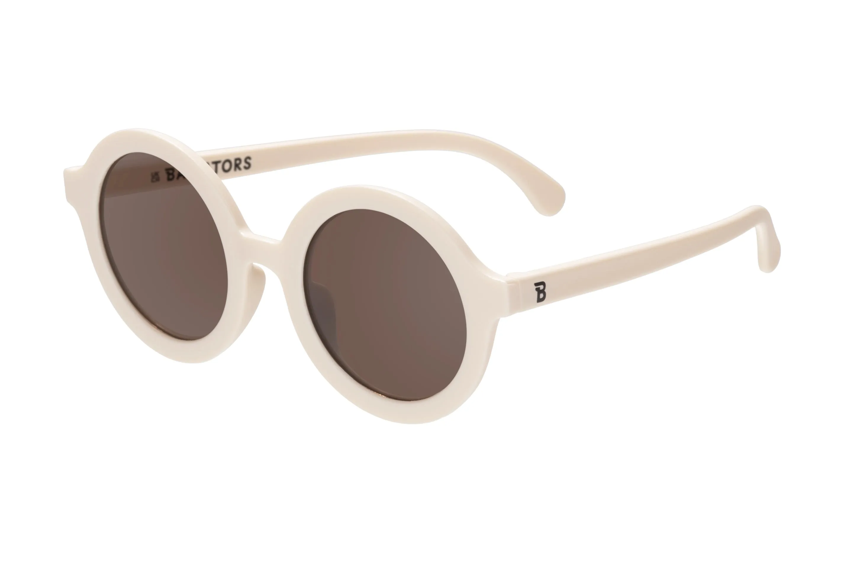 Euro Round Sunglasses | Cream