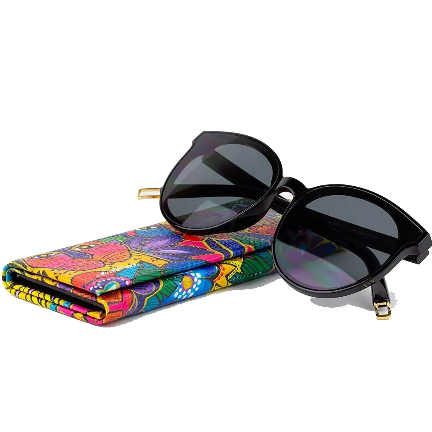 Eyeglass Case Floral Garden