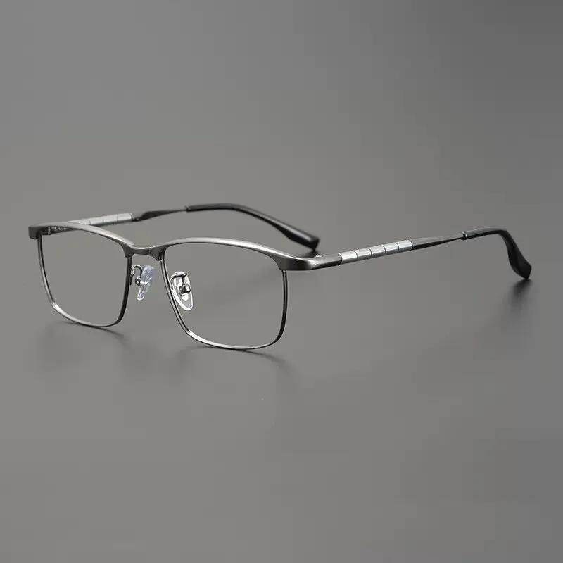 Gatenac Unisex Full Rim Irregular Square Titanium Eyeglasses Gxyj910