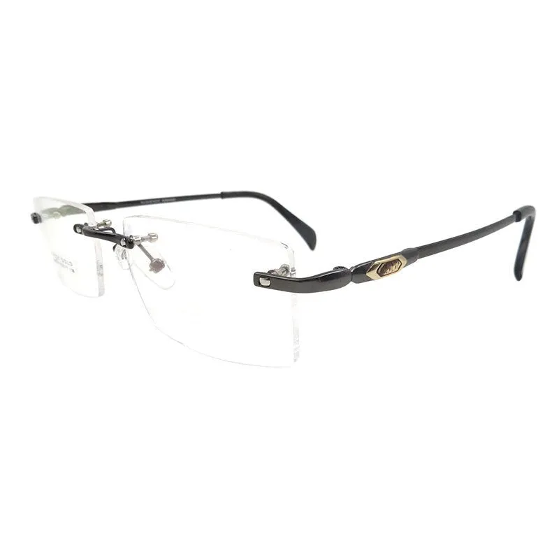 Gmei Men's Eyeglasses Titanium Alloy Rimless S8314