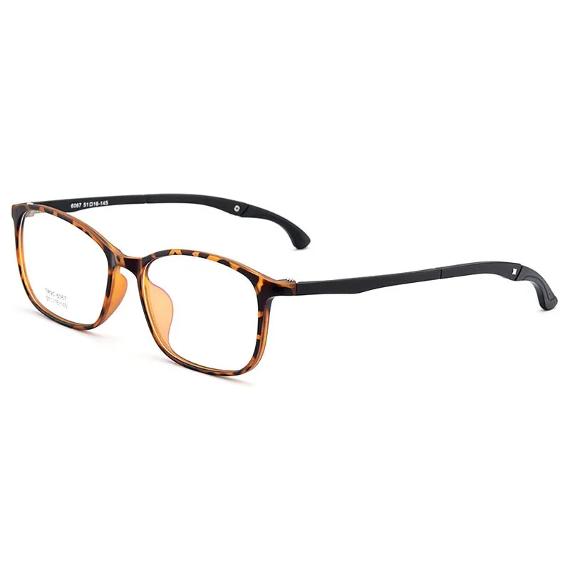 Gmei Men's Eyeglasses Ultra-Light Tr90 With Hangers Plastic M6067