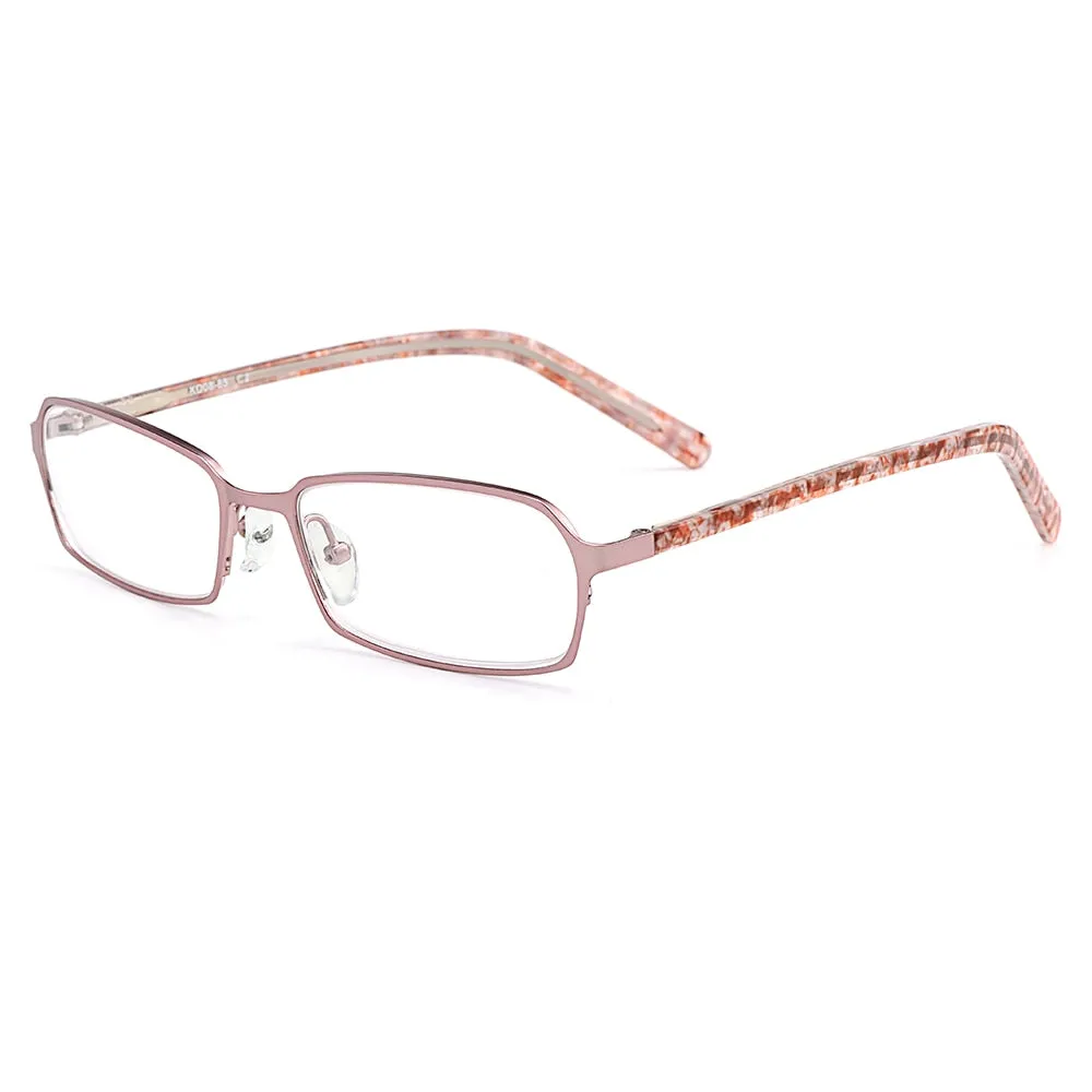 Gmei Women's Eyeglasses Ultralight Pure Titanium Small Face W0885