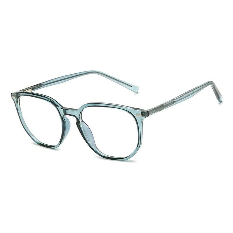 Handoer Unisex Full Rim Round Square Tr 90 Eyeglasses 203