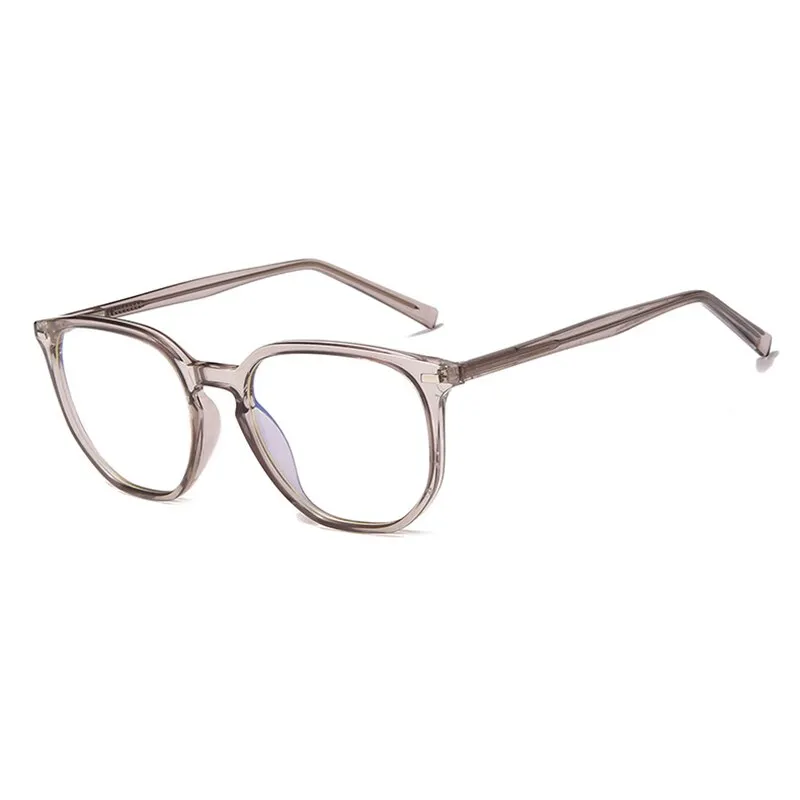 Handoer Unisex Full Rim Round Square Tr 90 Eyeglasses 203