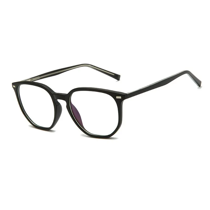 Handoer Unisex Full Rim Round Square Tr 90 Eyeglasses 203