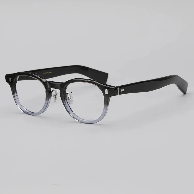 Hewei Unisex Full Rim Square Acetate Eyeglasses 0027