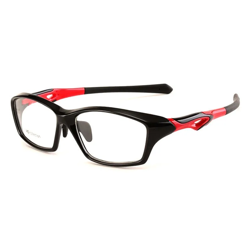 Hotochki Men's Full Rim TR90 Frame Sport Eyeglasses Tr8021